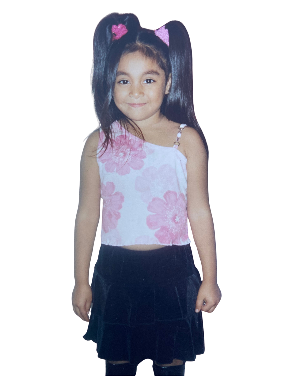 Yamilet de niña